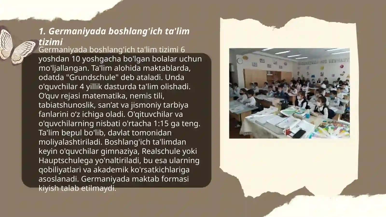 Germaniyada boshlang’ich talim 3