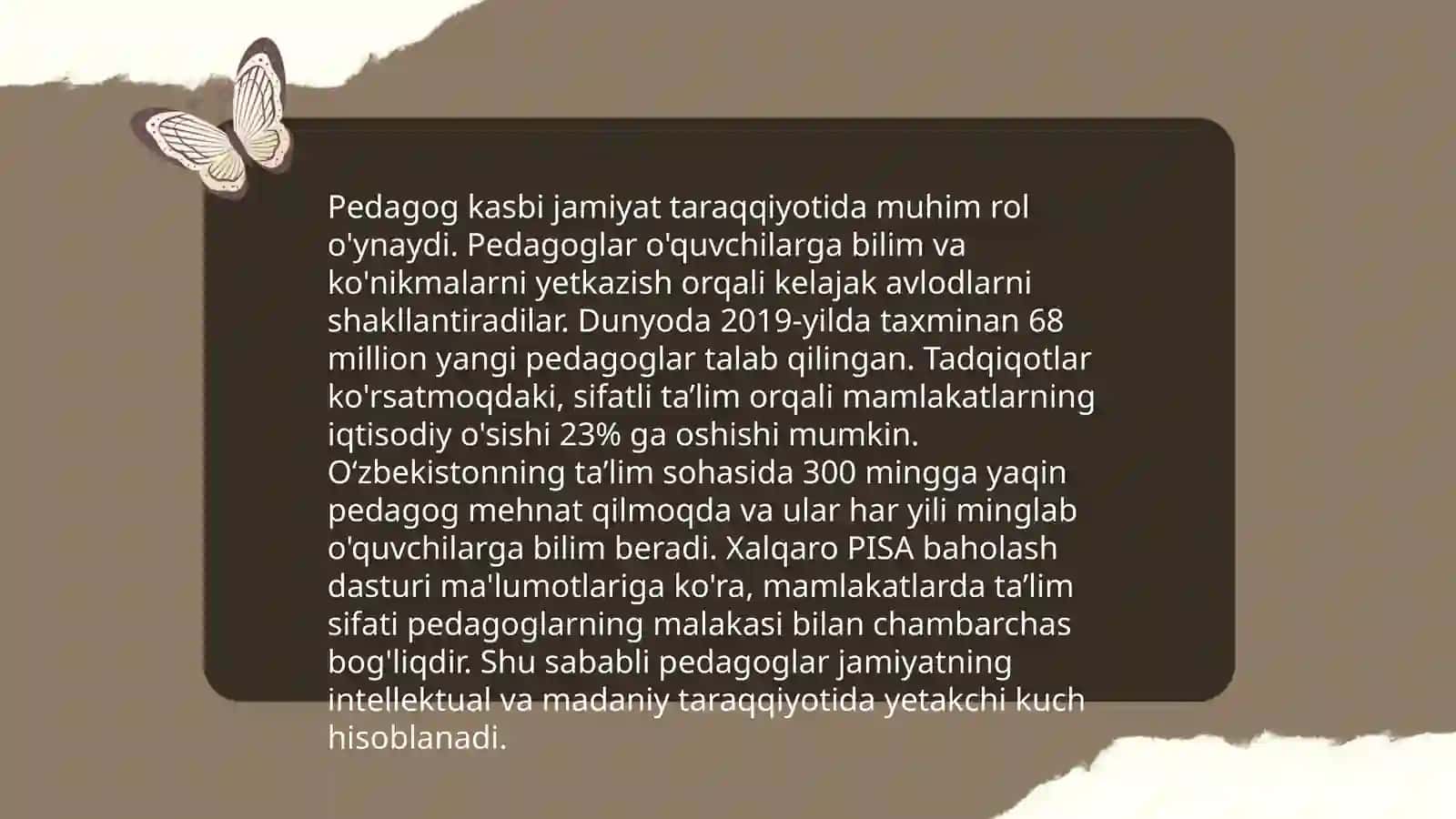 Pedagoglik kasbi va uning vazifalari 3