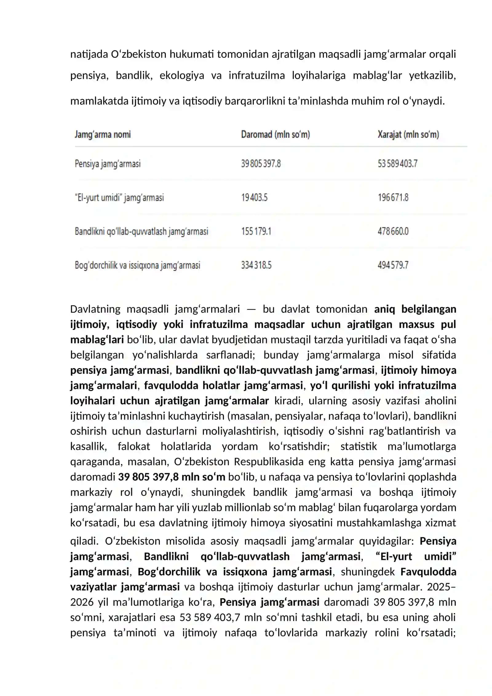 DAVLAT MAQSADLI JAMG’ARMALARI MUSTAQIL ISHI 3