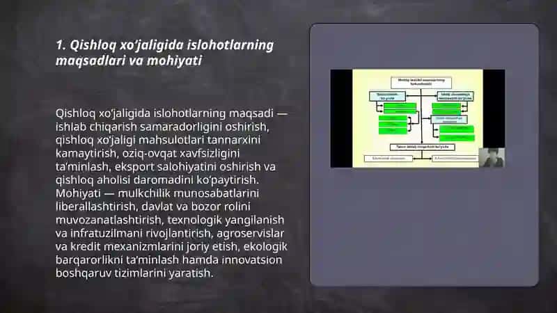 Qishloq xo’jaligida islohotlarning mohiyati va asosiy yo'nalishlari 3
