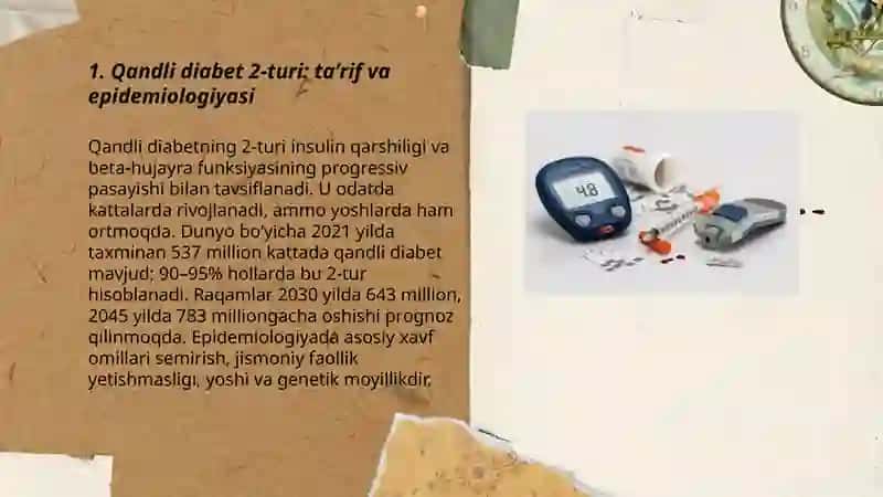 Qandli diabetning 2-turi 3