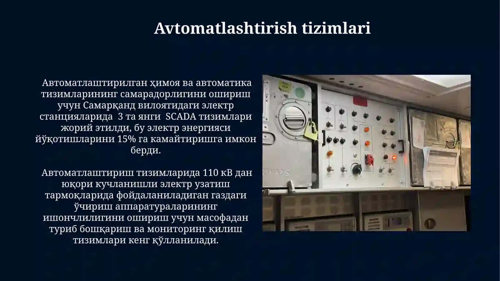 Kommutatsion apparatlar va komplekt taqsimlovchi qurilmalar 3