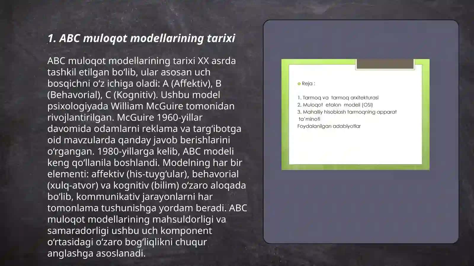 ABC muloqot modeli 3