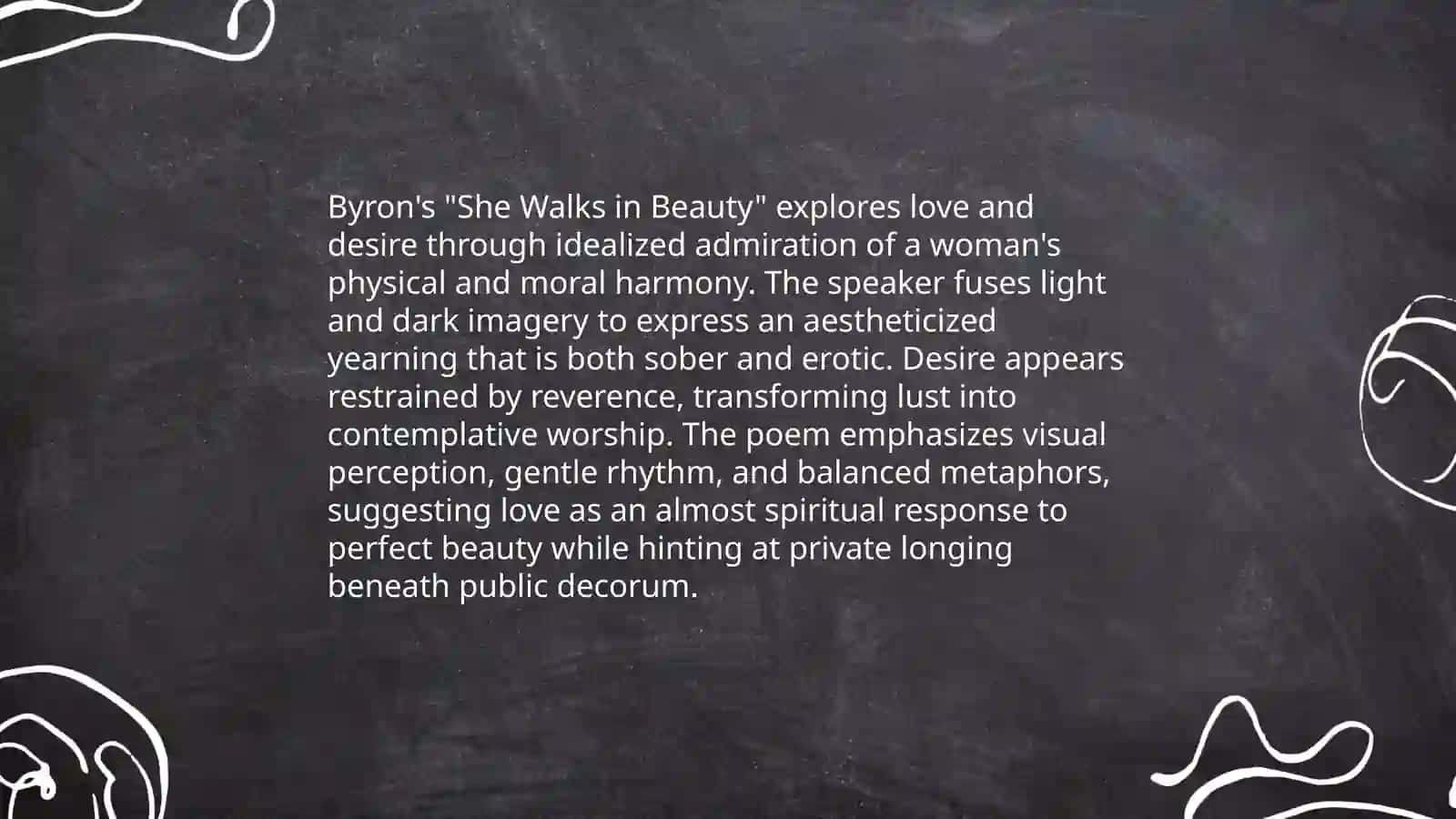 Analysis of a romantic poem: Goethe or Byron 3