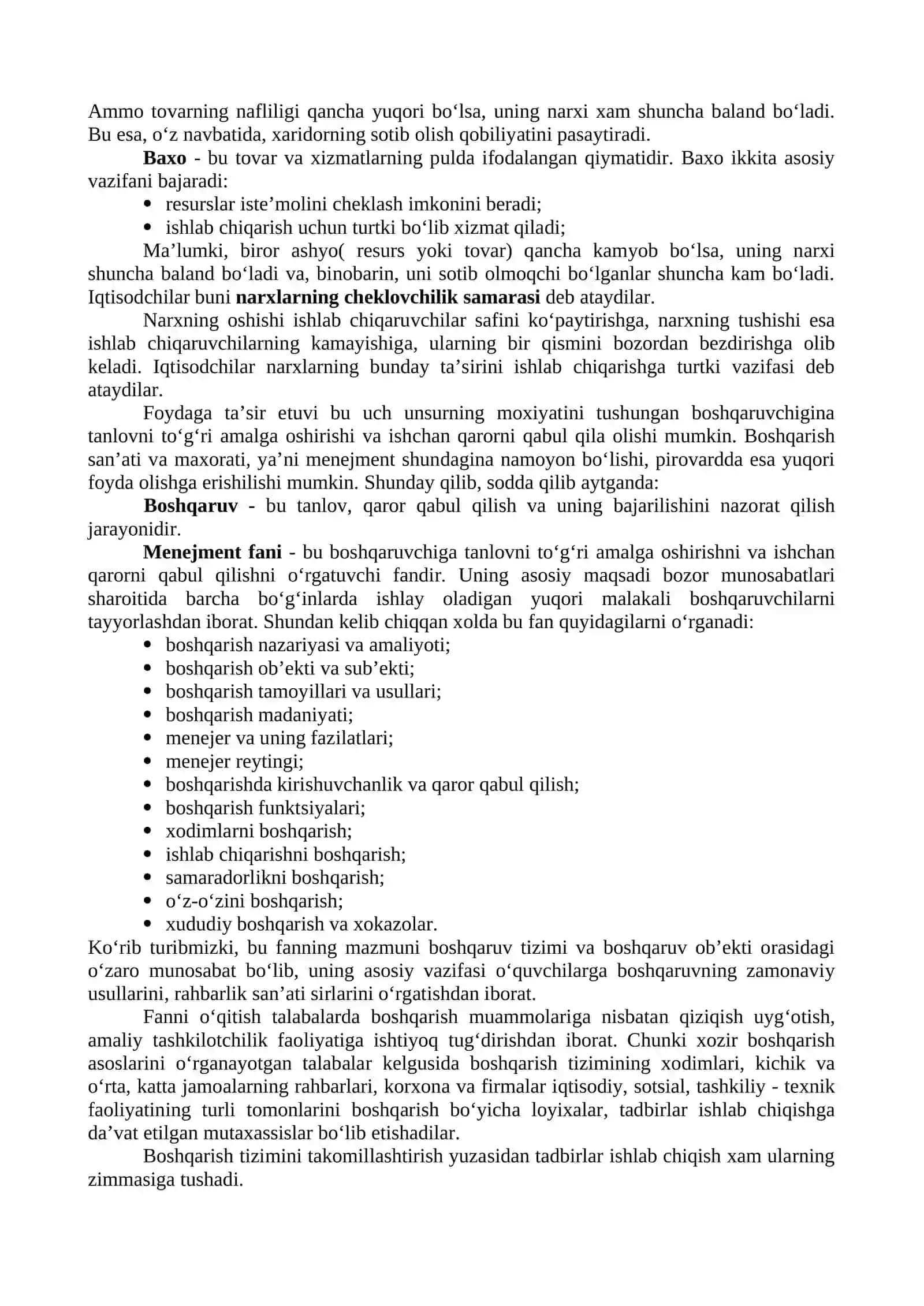 Menejment va marketing asoslari 3