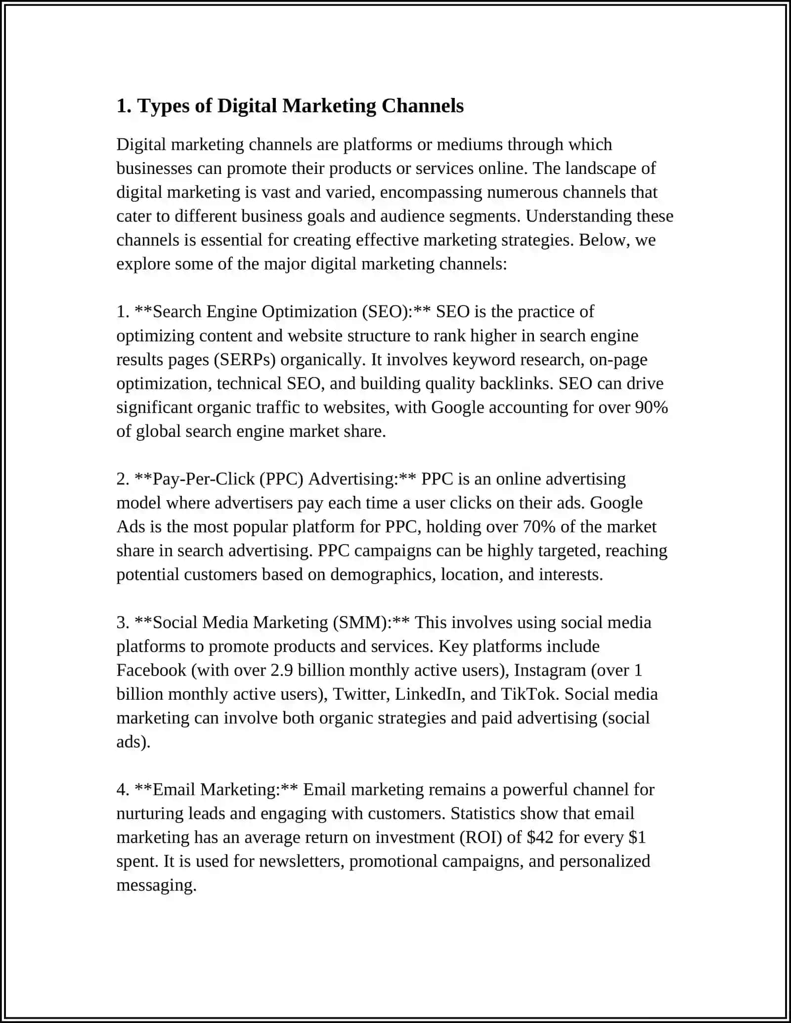 Types of Digital Marketing Channels 3