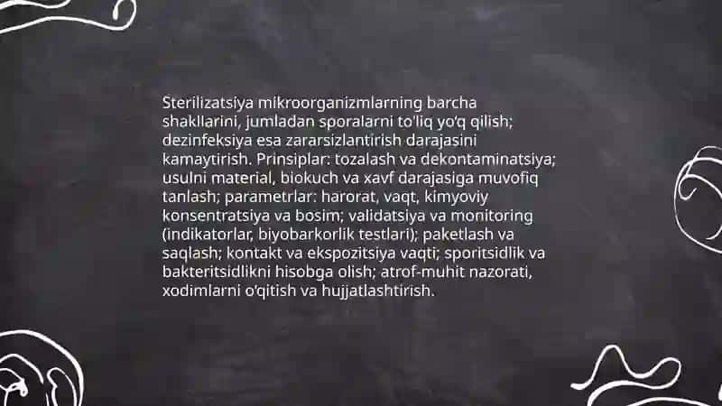 Tibbiyotda zamonaviy sterilizatsiya usullari 3