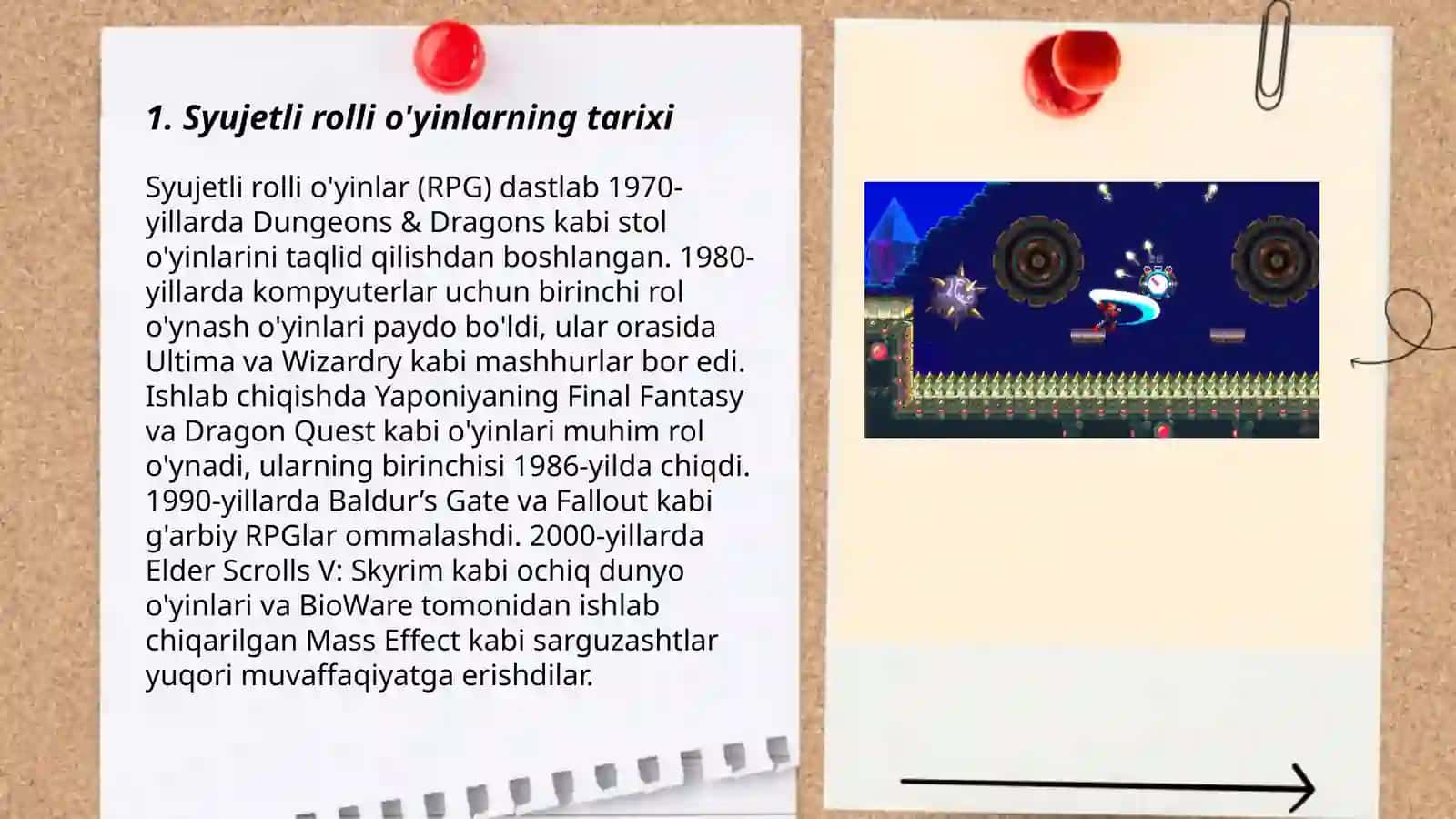 Syujetli-rolli o'yinlar va sahnalashtirish markazi 3