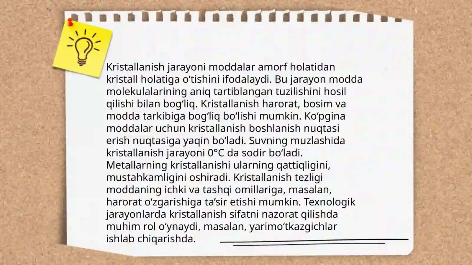 Kristallanish usullari 3
