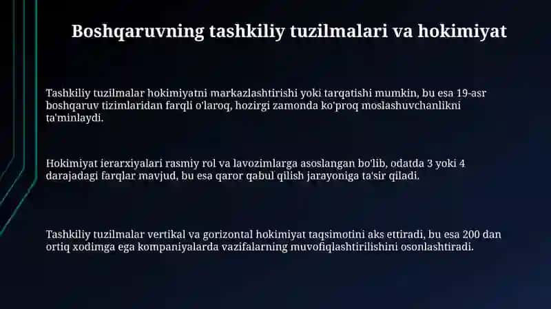 Boshqarishning jamyat tashkilotlari 3