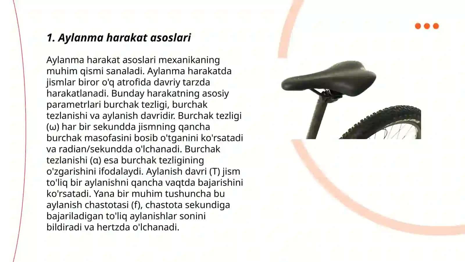 Aylanma harakati 3