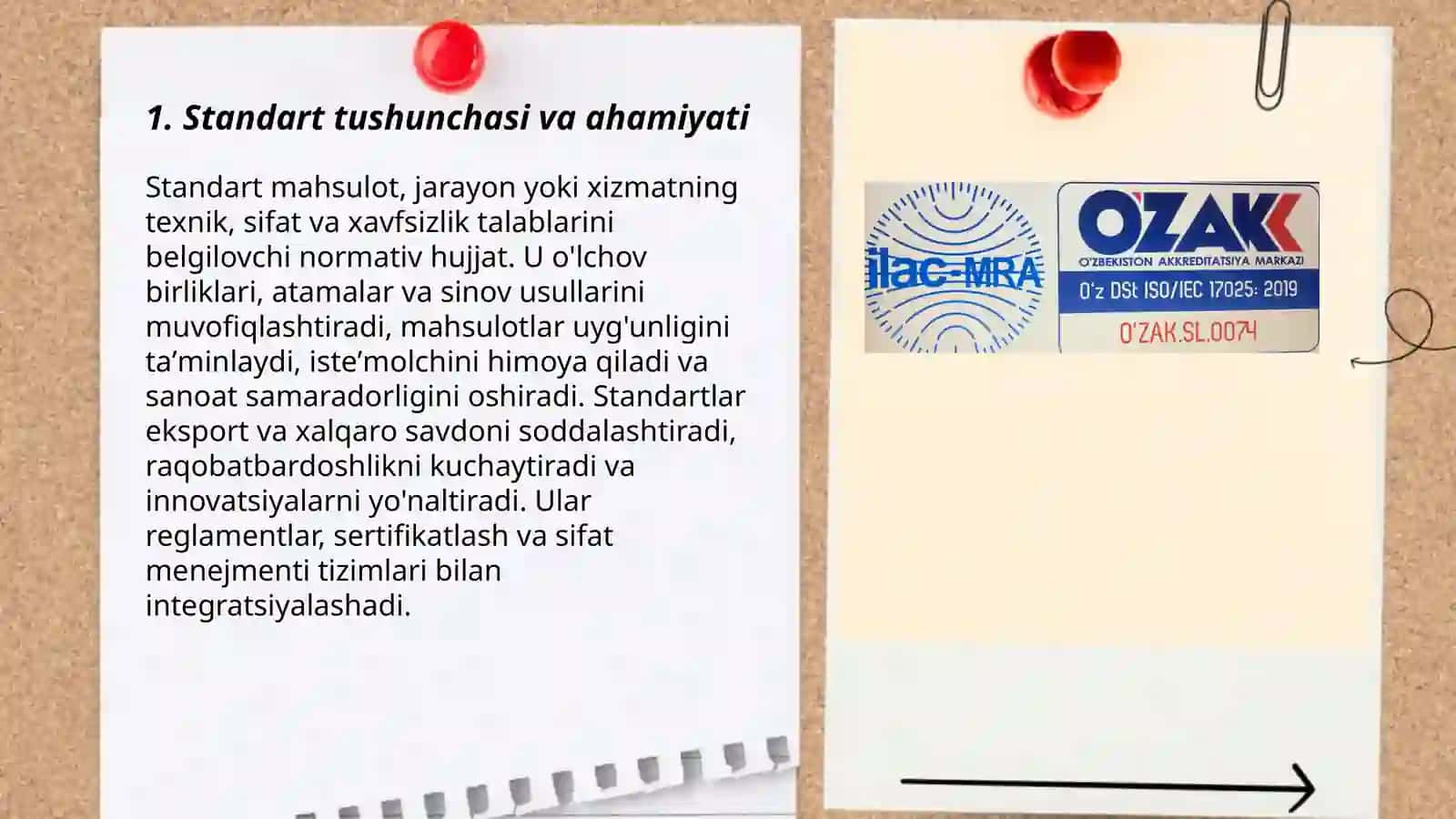 Standart, ularning turlari, ishlab chiqish tartiblari 3