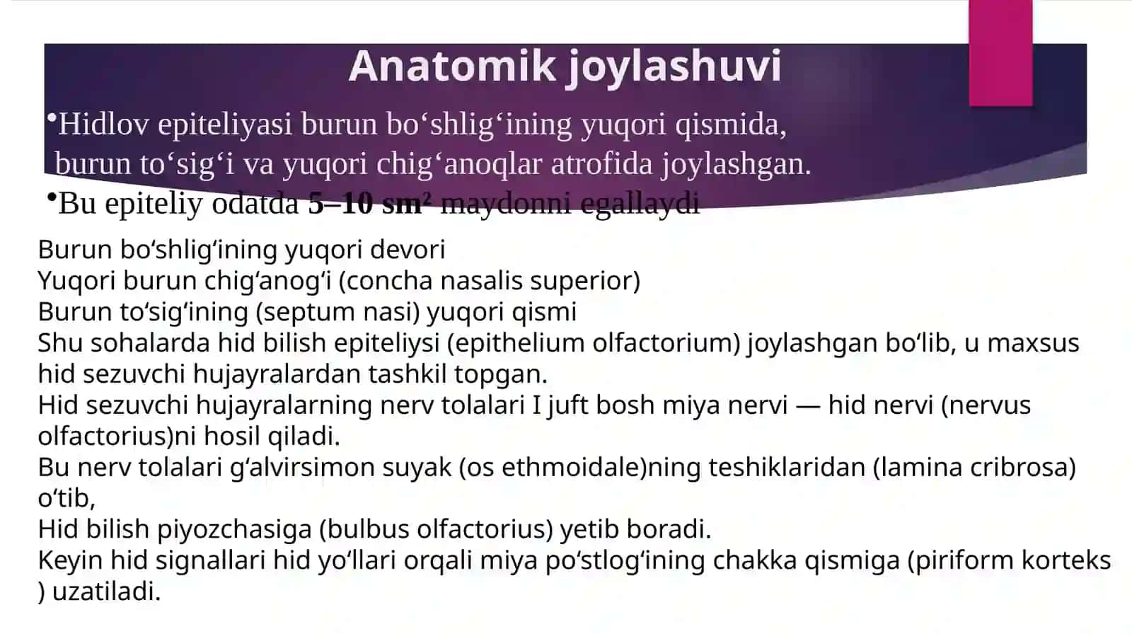 GISTOLOGIYAFANIDAN MUSTAQIL ISHI 3