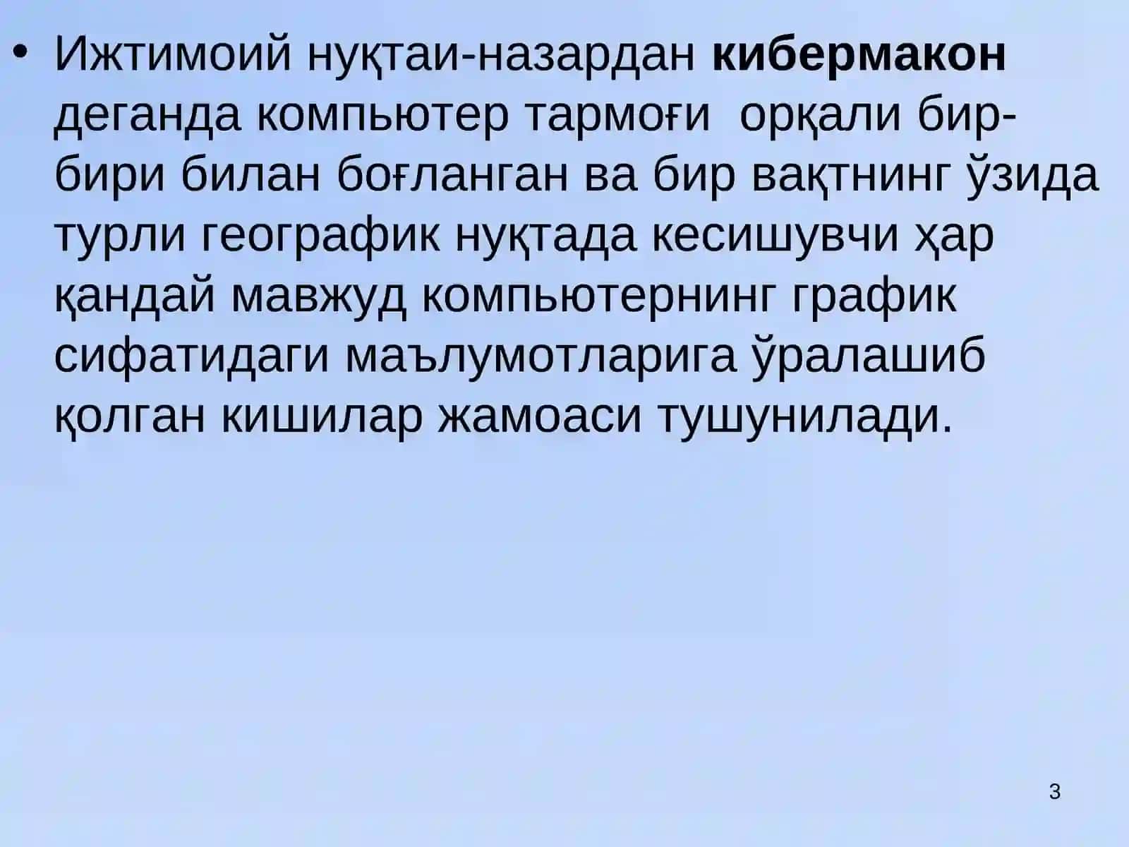 Кибер маконда диний эътиқод тарғиботининг ижтимоий хавфи 3
