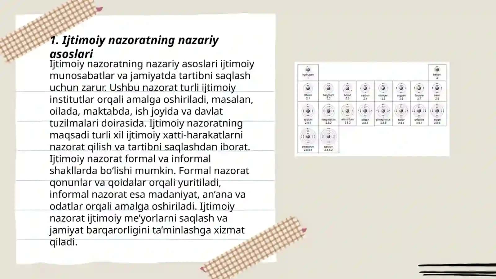 Ijtimoiy nazoratning nazariy asoslari 3