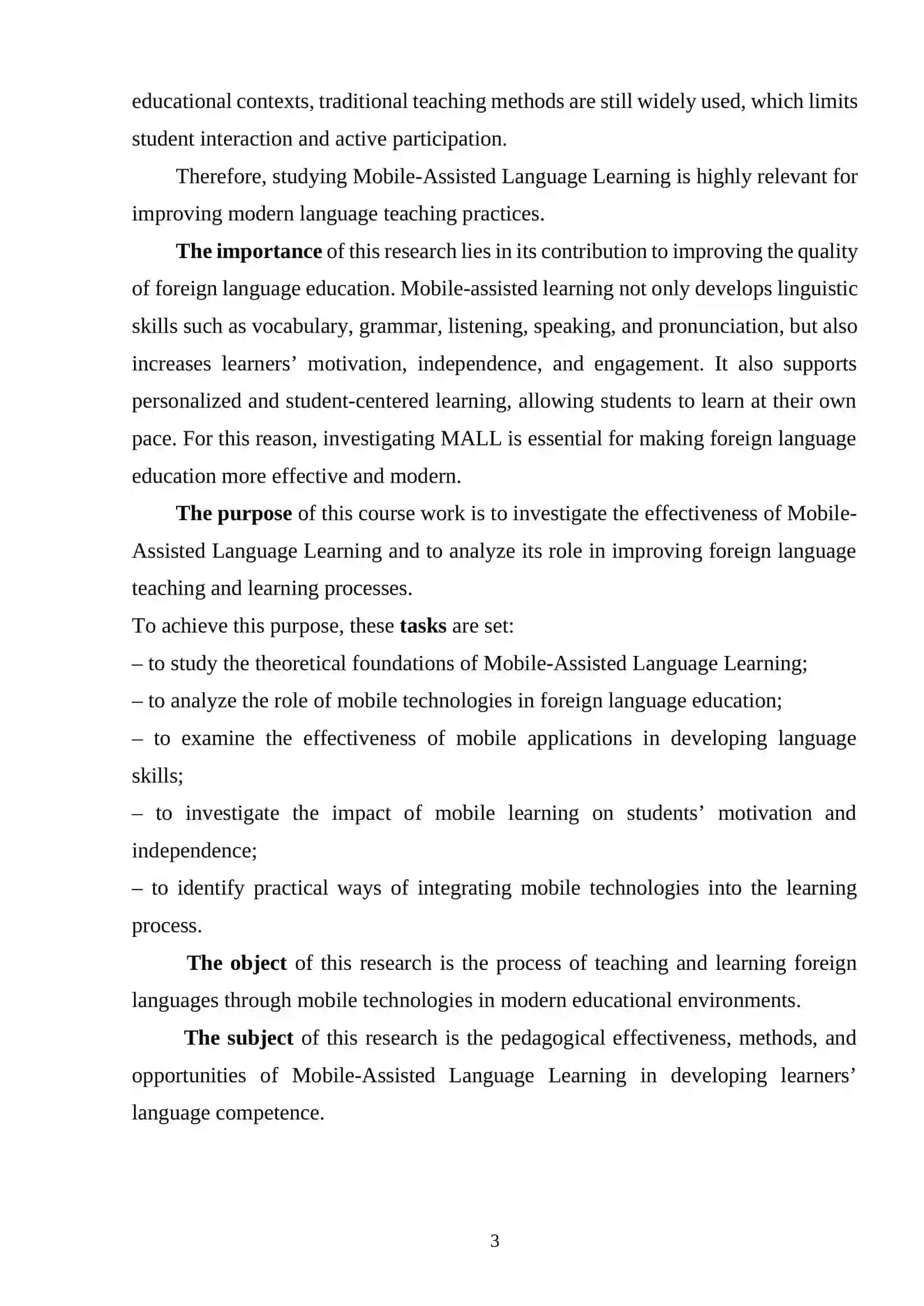 Mobile-assisted language lerning (mall) 3
