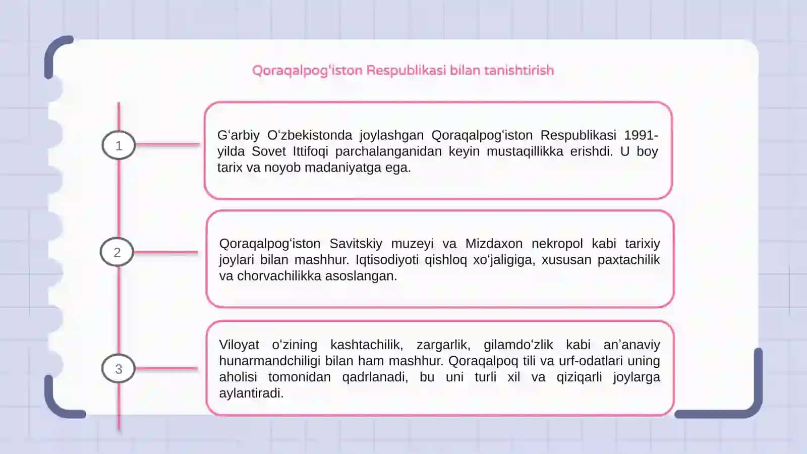 Mustaqillik yillarida Qoraqalpog'iston respublikasi 3