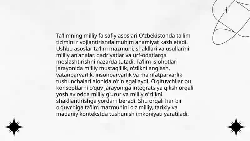 Ta'limning milliy yo'nalishi 3