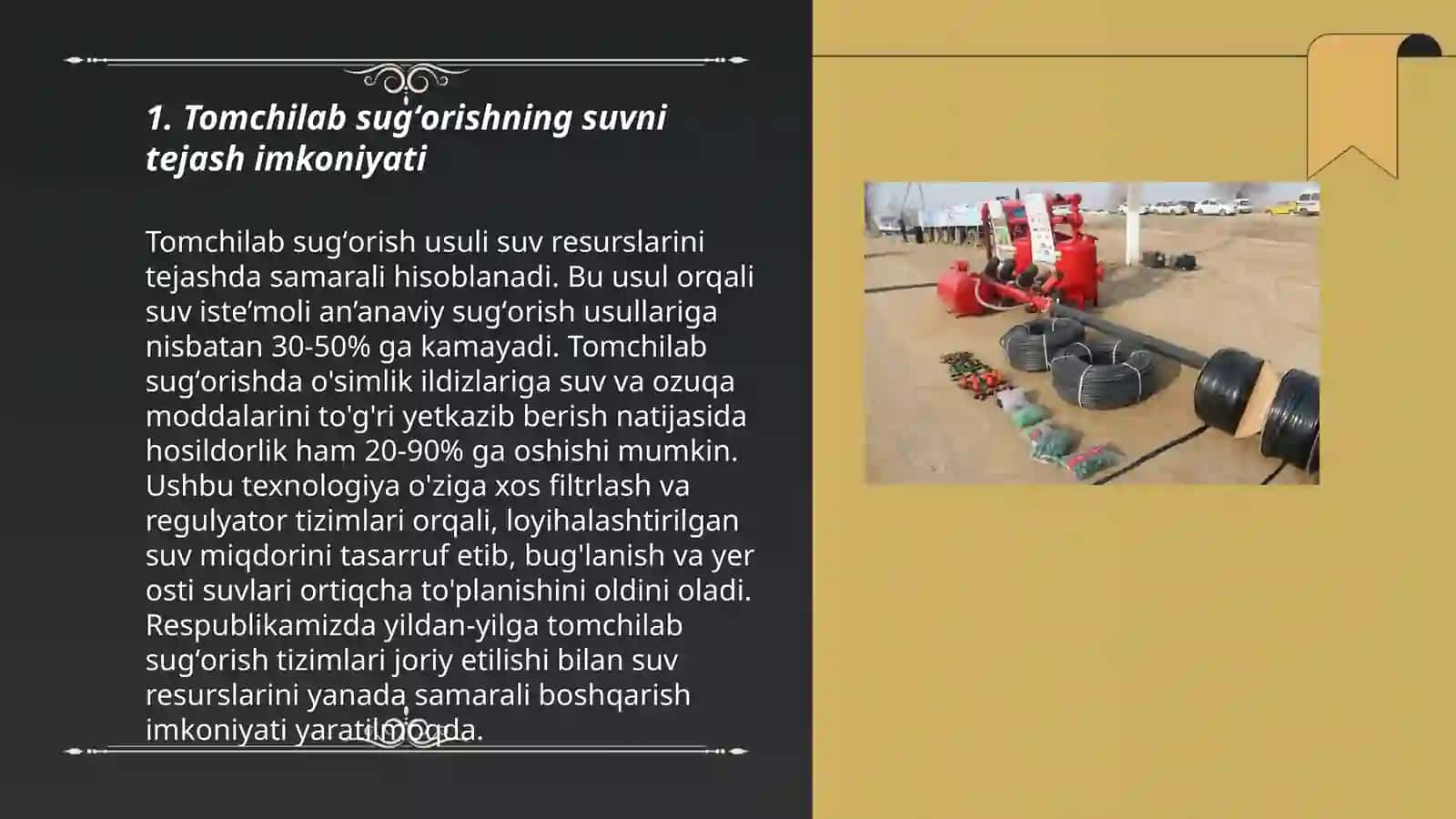 Tomchilab sugʻorishning afzalligi 3