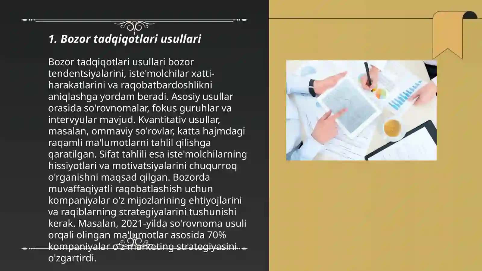 Marketing tahlili 3