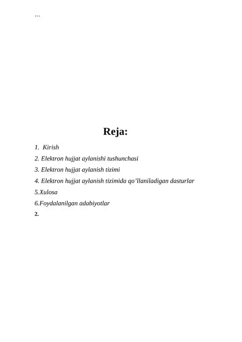 IAKT fanidan mustaqil ish 3