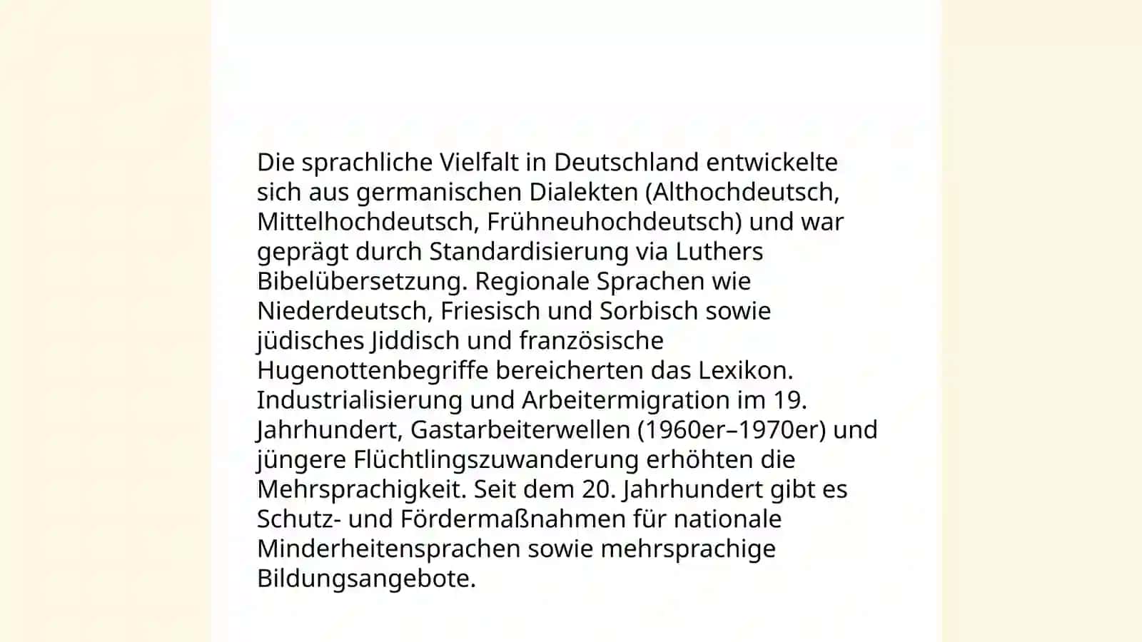 Mehrsprachigkeit: ein Land, viele Sprachen 3