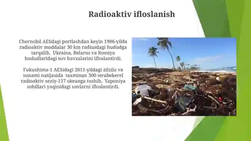 Gidrosferaning ifloslanishi 3