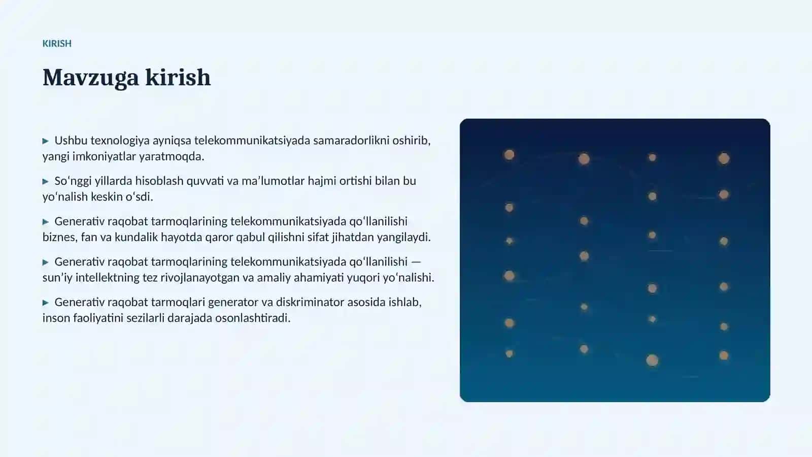 SUNʼIY INTELLEKT • PROFESSIONAL TAQDIMOT 3