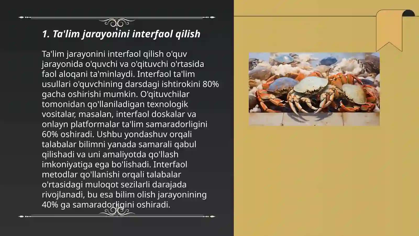 Ta'lim jarayonini interfaol qilish 3
