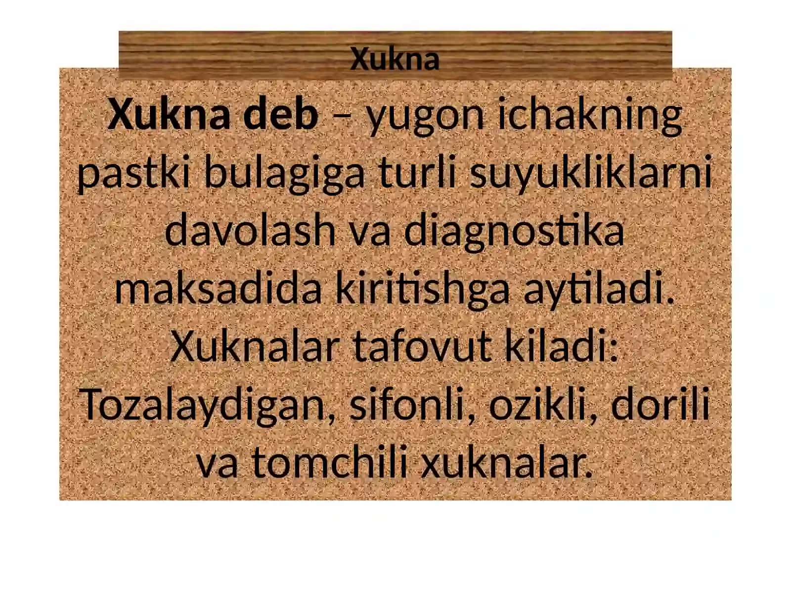 Xukna Tоzаlаsh klizmаsi 3