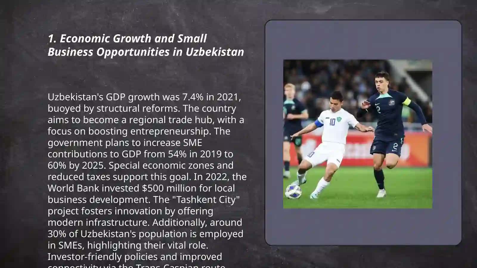 Small Business Opportunities in Uzbekistan 3