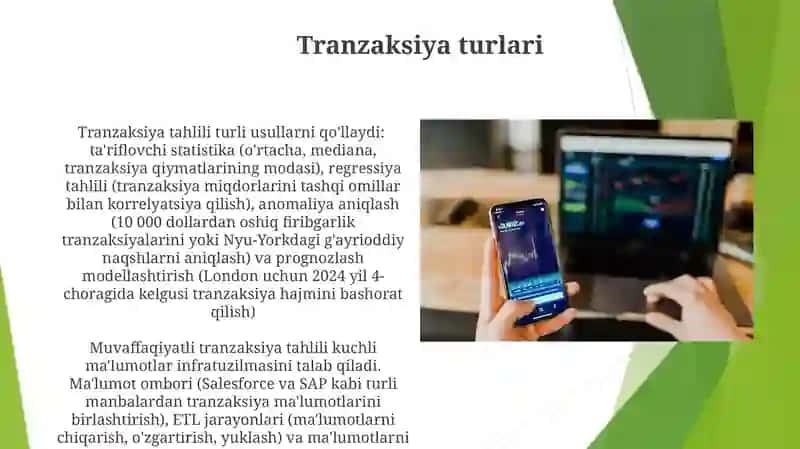 Tranzakt tahlil 3