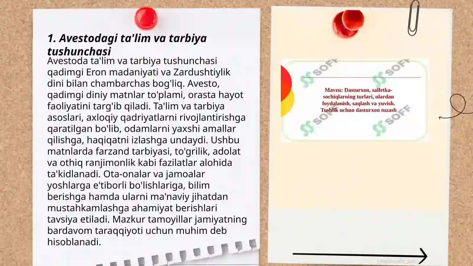 Avestodagi pedagogik qarashlar 3