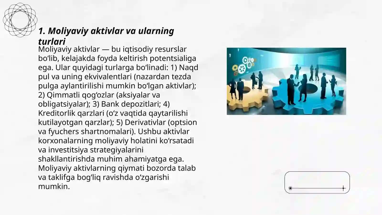 Moliyaviy aktivlar daromadliligini baholash 3