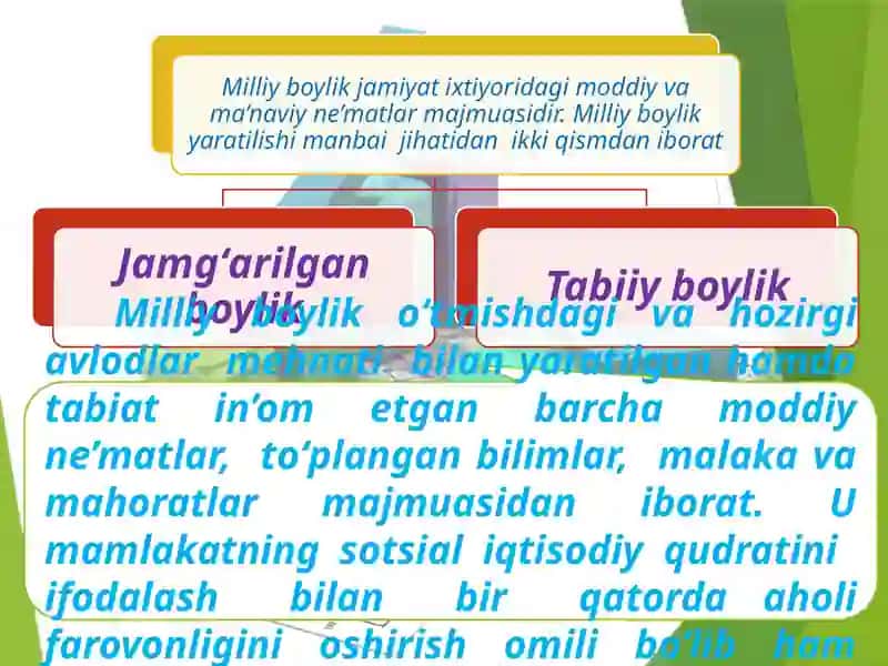 MILLIY BOYLIK STATISTIKASI 3