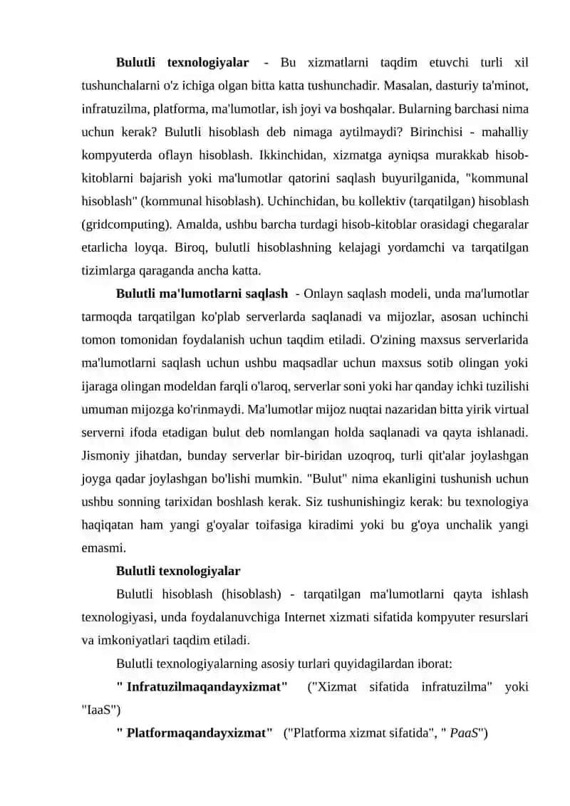 Bulutli texnologiyalar 3