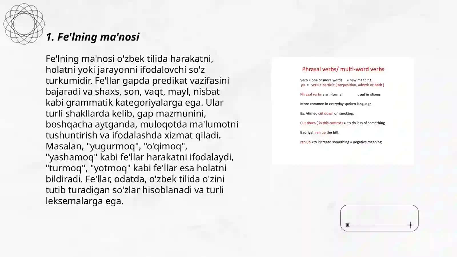 Fe'l so'z turkumi 3