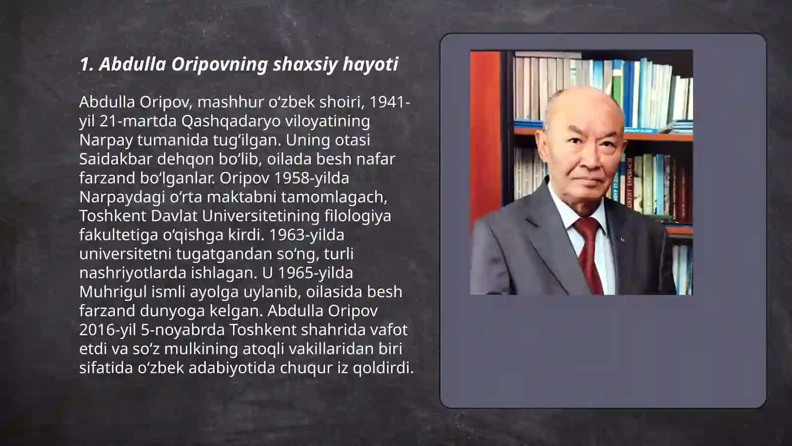 Abdulla Oripovning psixologik portreti 3