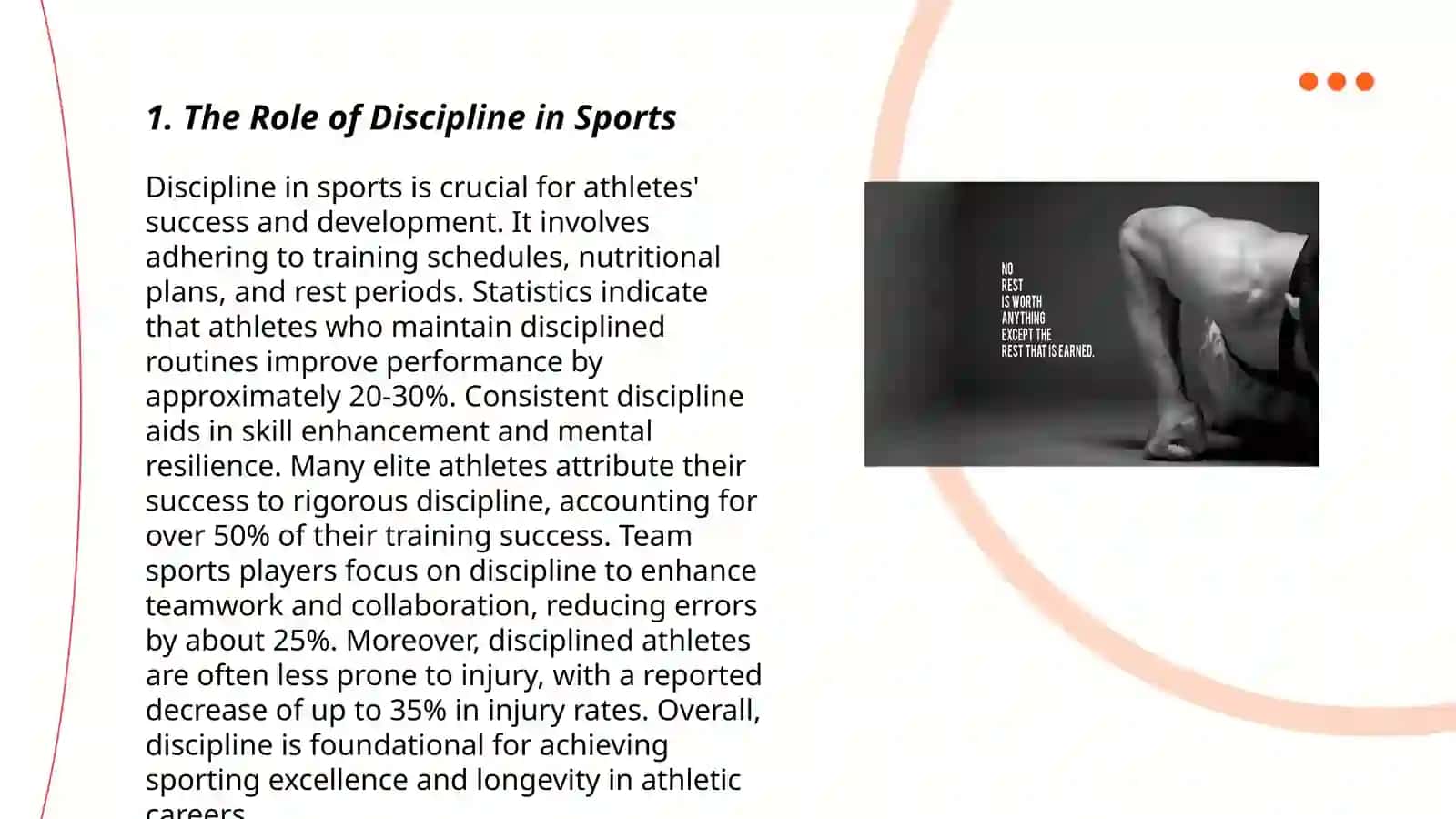 The Role of Discipline in Sports 3