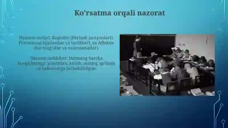 Matematika Darslarida Nazorat Turlari 3