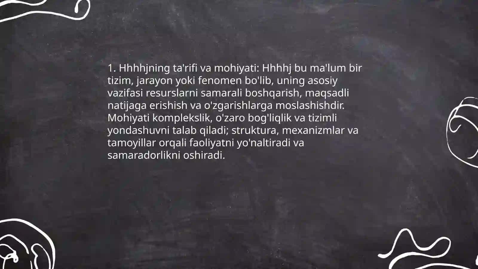 Hhhhjning ta'rifi va mohiyati 3