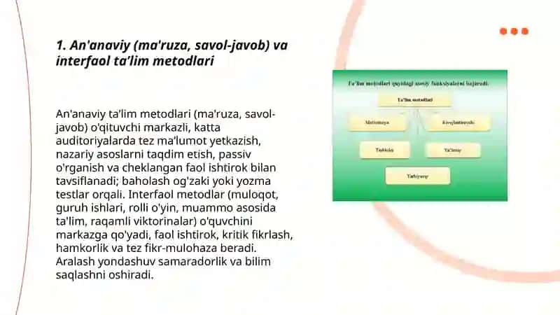 Taʼlim metodlari va vositalari 3