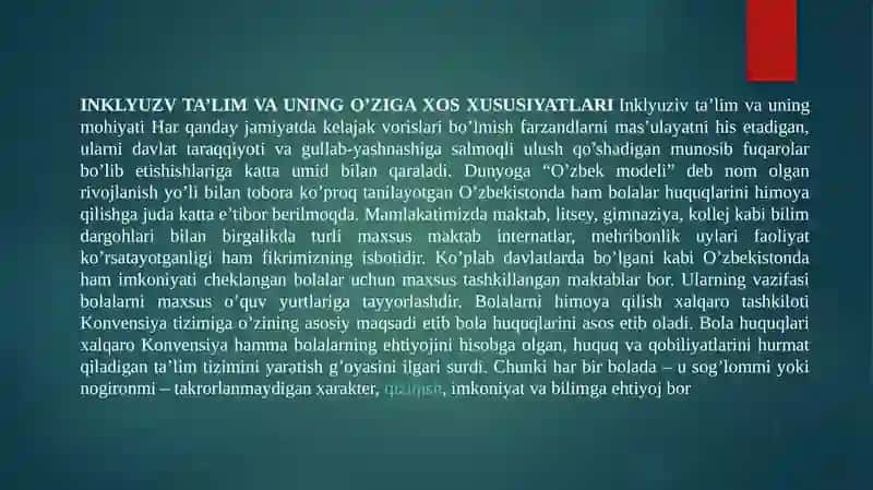 Inklyuziv taʼlim va gospital pedagogika 3
