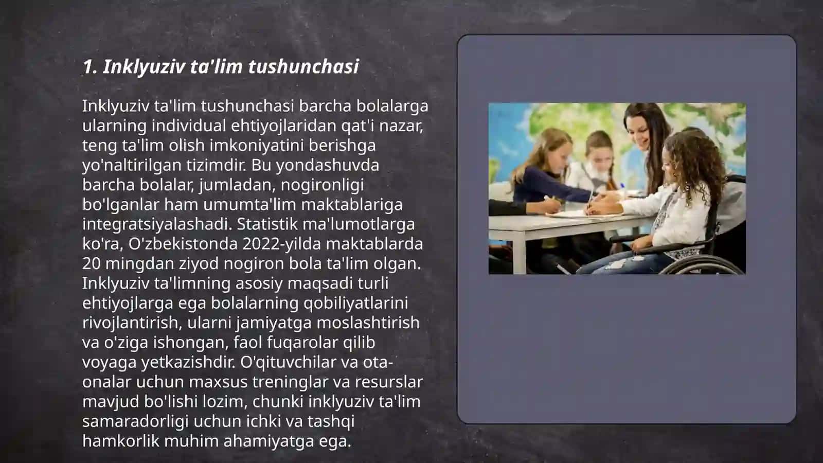 Inklyuziv ta'limning rivojlanish tarixi 3