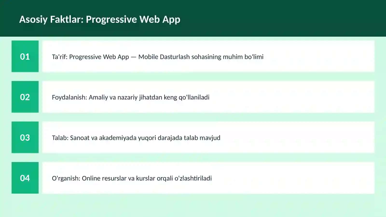 Progressive Web App 3