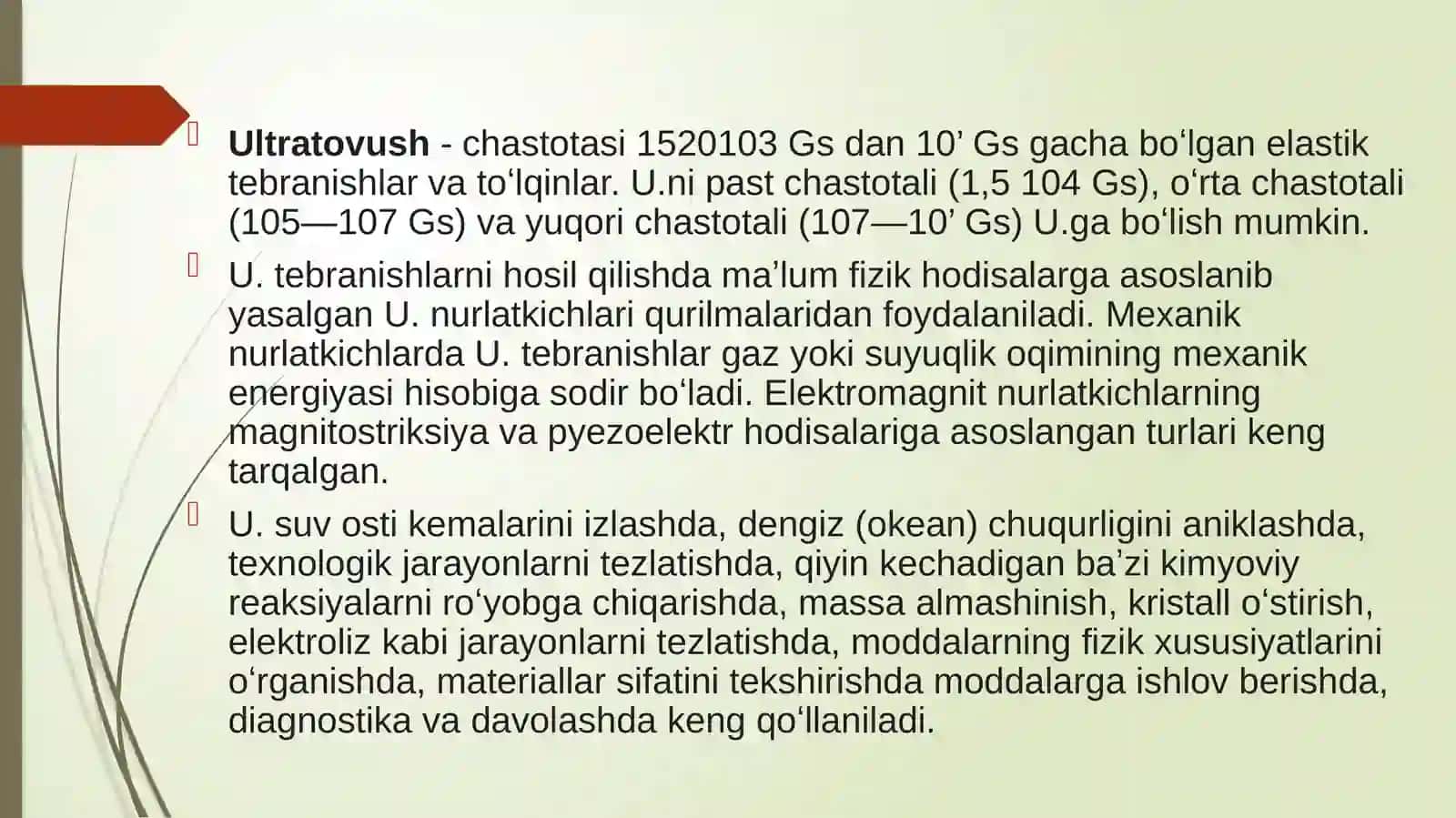 Raqamli ultratovush diagnostikasining A,B,M,C, Doppler rejimlari va ularning ishlashi 3