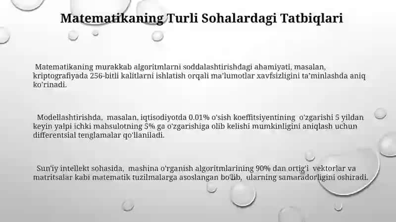 Matematikaga innovatsion yondashuv 3