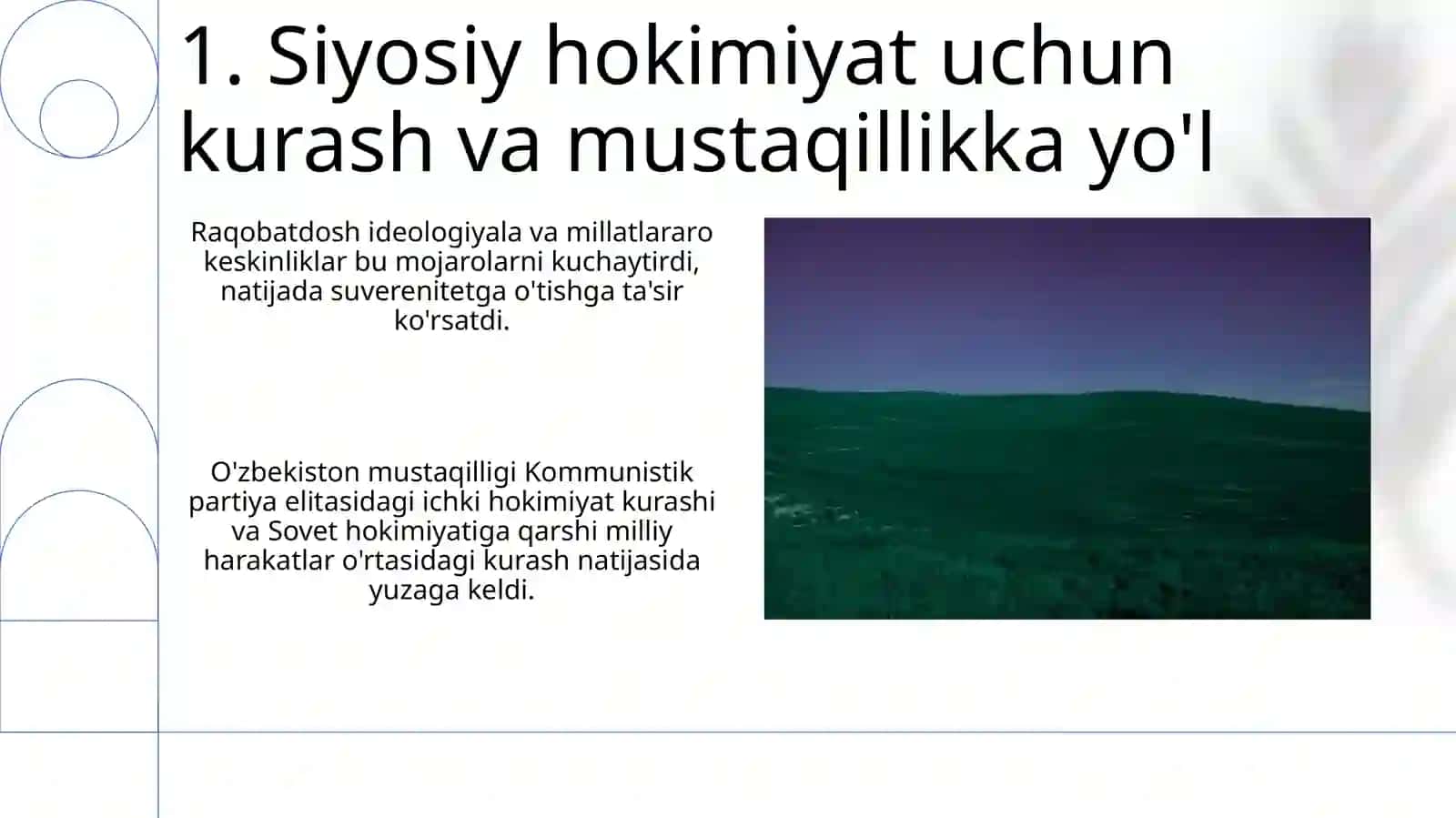 Sovet merosi va noroziliklar 3