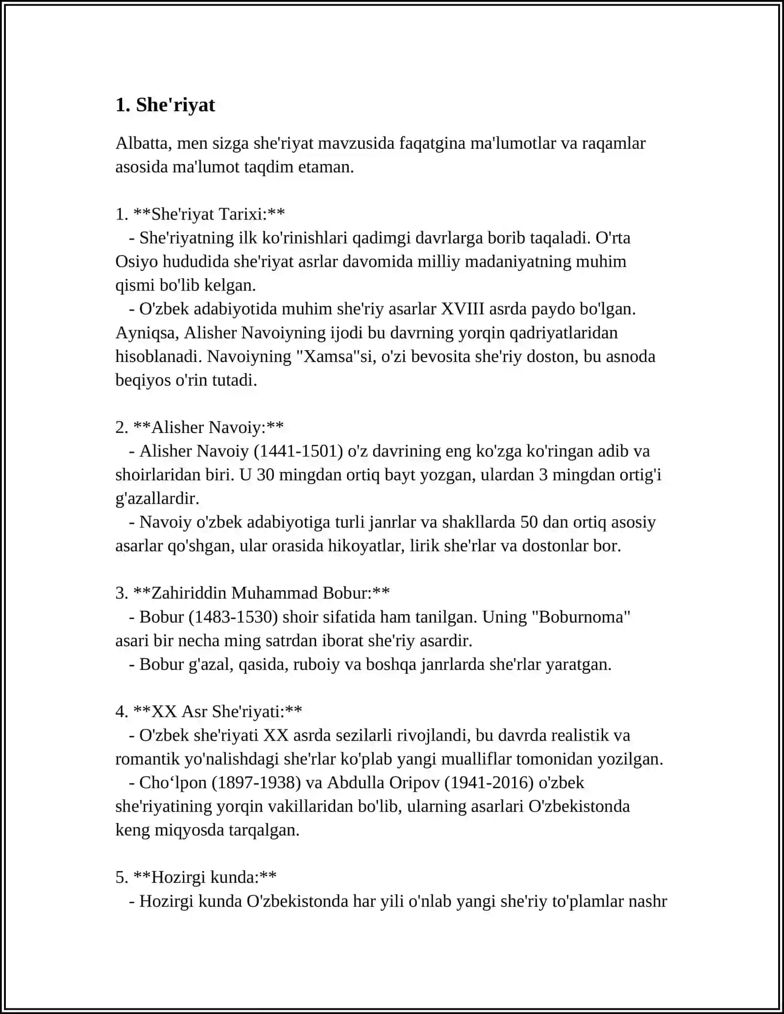 Badiy tur janrlar 3