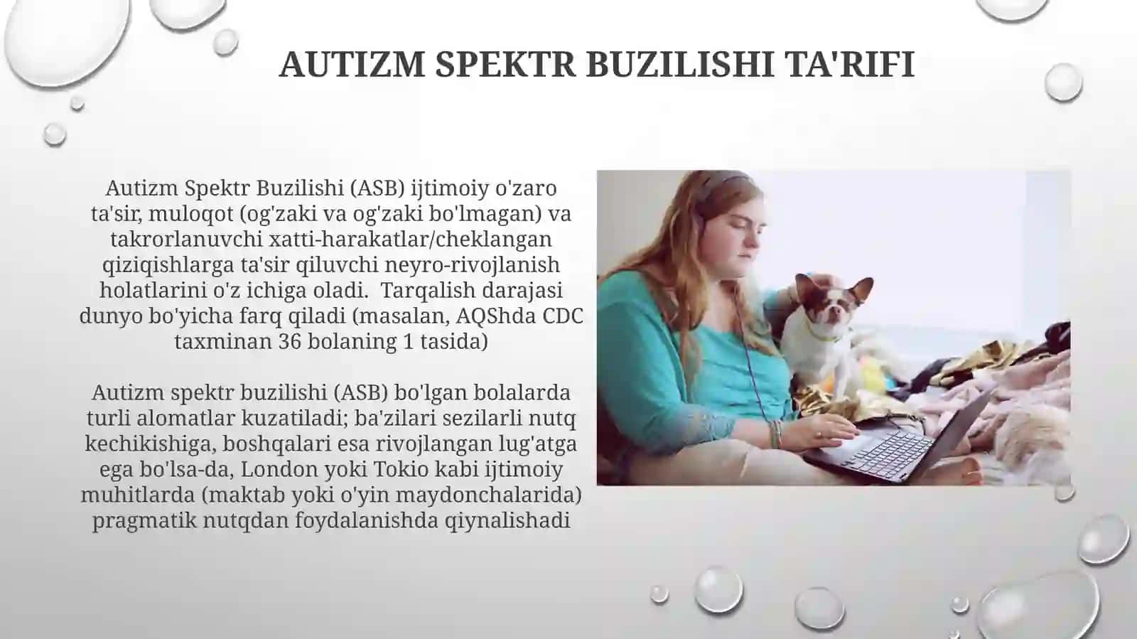 Autizm Spektr Buzilishi 3